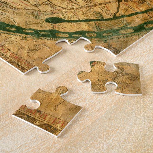 Puzzle Mappa Mundi, c.1290 (Côté)