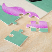 Puzzle Maquillage Féminin Beauté Rayures (Côté)