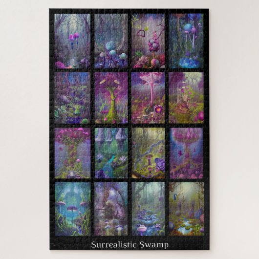 Puzzle Marais surréaliste (Vertical)