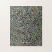 Puzzle Marbled Abstract Painting (Vertical)