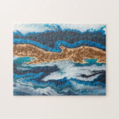 Puzzle Marbling (Horizontal)