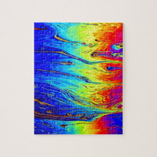 Puzzle Marbre Arc-en-ciel Belle