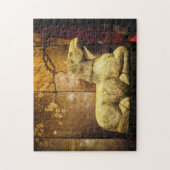 Puzzle Marbre Cheval chinois (couleur) Design (Vertical)