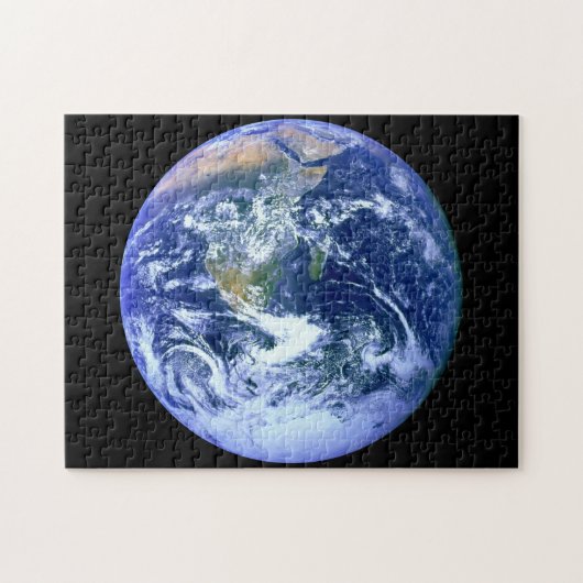 Puzzle Marbre de bleu de la terre (Horizontal)