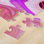 Puzzle Marbre Magique : Conception abstraite colorée (Côté)