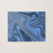 Puzzle Marbre moderne Wavent Gradient Blue Water (Horizontal)