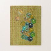 Puzzle - Marbres sur le plancher de bambou (Vertical)