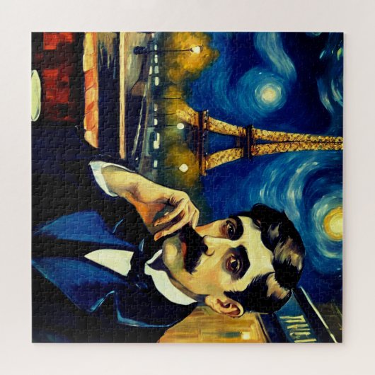 Puzzle Marcel Proust à Paris - imaginaire (Horizontal)