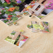 Puzzle Marché aux fleurs - Rues d'Allemagne - 8x10 - 110  (Côté)