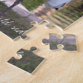 Puzzle Marche de cigogne en bois (Côté)