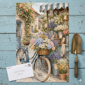 Puzzle Marché de fleurs Bloomcore avec bicyclette