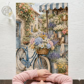 Puzzle Marché de fleurs Bloomcore avec bicyclette
