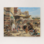 Puzzle Marché de Jaffa | Gustav Bauernfeind | (Horizontal)