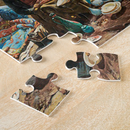 Puzzle Marché de Jaffa | Gustav Bauernfeind | (Côté)