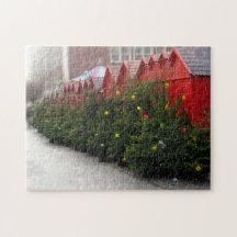 Marché de Noël de l'Arbre de Noël -11x14-252 pc