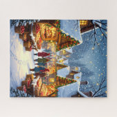 Puzzle Marché de vacances d'hiver (Horizontal)