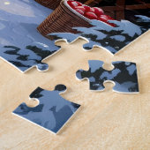 Puzzle Marché de vacances d'hiver (Côté)