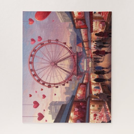 Puzzle Marché de Valentines (Vertical)