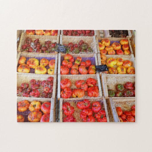 Puzzle Marché français des fruits et légumes Stand (Horizontal)