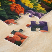 Puzzle Marché jamaïcain (Côté)