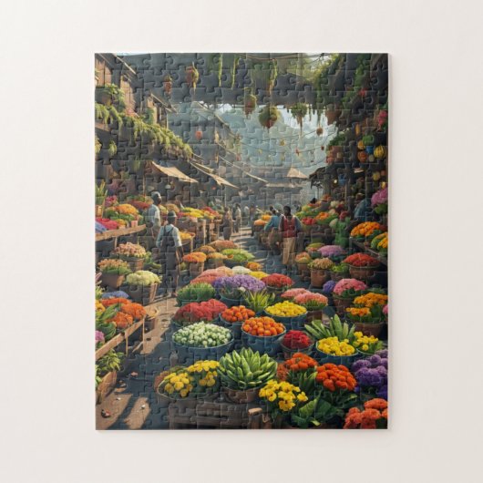 Puzzle Marché jamaïcain (Vertical)