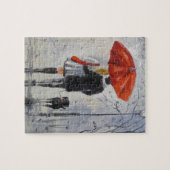 Puzzle Marche sous la pluie (Horizontal)