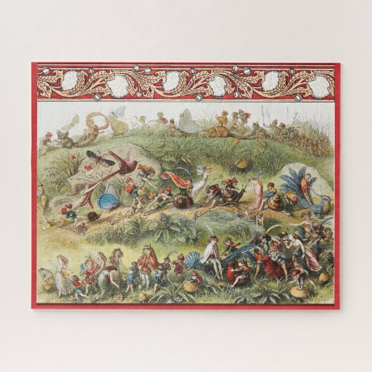 Puzzle Marche triomphale de l'Elfe Roi, Fées, Goblins (Horizontal)