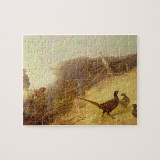 Puzzle Marche vers le haut des faisans sur le ęr octobre (Horizontal)