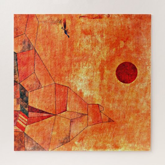 Puzzle Marchen, peinture populaire de Paul Klee (Horizontal)