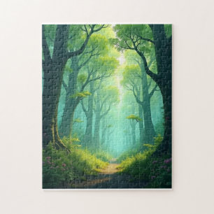 Puzzle Marcher dans la forêt émeraude