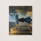 Puzzle Marcher sous la pluie (Vertical)