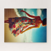 Puzzle Marcher sur la plage (Horizontal)