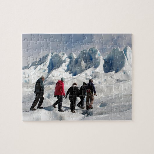 Puzzle Marcher sur le glacier Perito Moreno, Argentine (Horizontal)