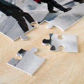 Puzzle Marcher sur le glacier Perito Moreno, Argentine (Côté)