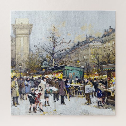 Puzzle Marchés à Porte Saint-Denis, Paris (Vertical)