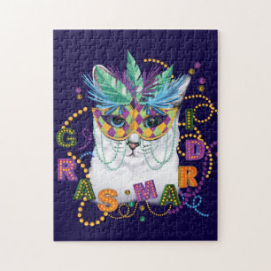 Puzzle Mardi Gras Chat, Funny Mardi Gras