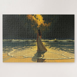 Puzzle Marée Dorée de Solitude Marées Célestes