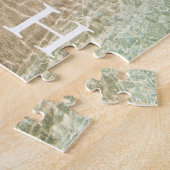 Puzzle Marée océanique sur une plage tropicale (Côté)