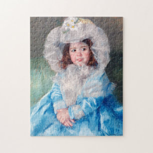 Puzzle Margot en bleu, Mary Cassatt
