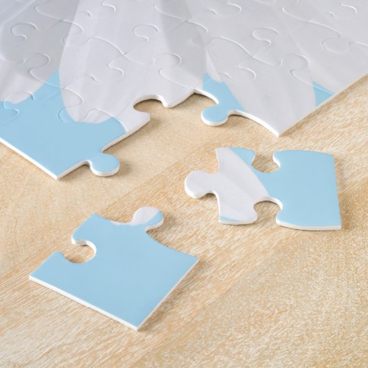 Puzzle marguerite blanche (Côté)