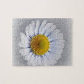 Puzzle marguerite blanche brillante (Horizontal)