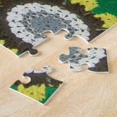 Puzzle - Marguerites jaunes en Crochet (Côté)