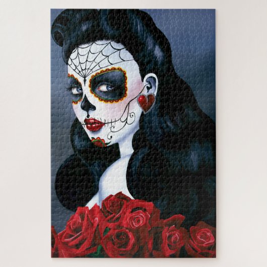 Puzzle Maria Sugar Skull (Vertical)