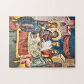 Puzzle Mariage à l'icône chrétienne orthodoxe de Cana (Horizontal)