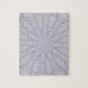 Puzzle Mariage blanc dentelle Mandala Kaleidoscope Abstra