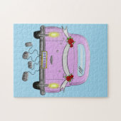 PUZZLE MARIAGE CADEAU PUZZLE, VOITURE MARIÉE (Horizontal)