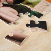 Puzzle Mariage Coloré Enregistrer La Date (Côté)