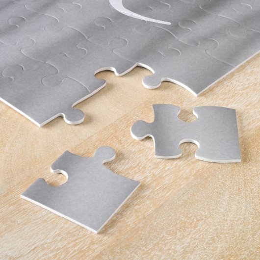 Puzzle Mariage Forever Names Date Photo (Côté)