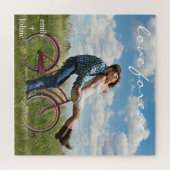 Puzzle Mariage Forever Names Date Photo (Horizontal)