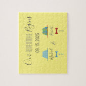 Puzzle Mariage gay, carte de pré-annonce (Vertical)